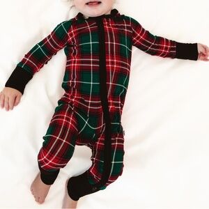 Little Sleepies Tartan Convertible Zippy